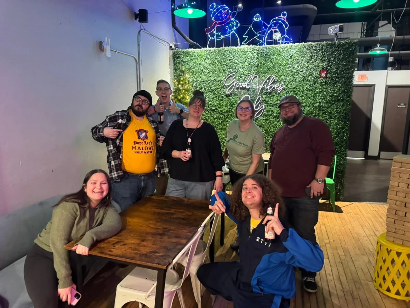 Players enjoying a previous Bar Sports night at Two Social