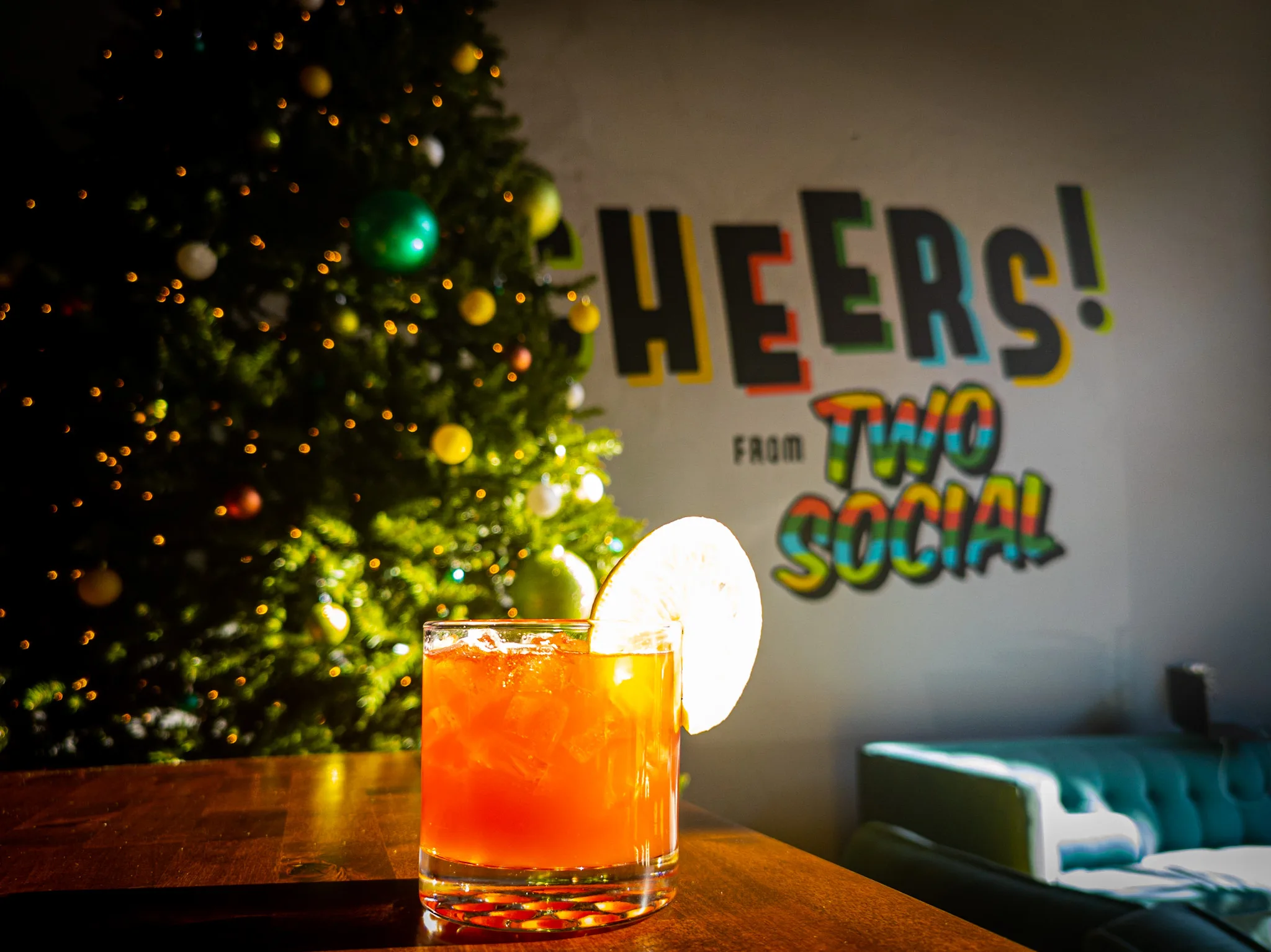 Holiday party venue at Two Social in Downtown Dayton