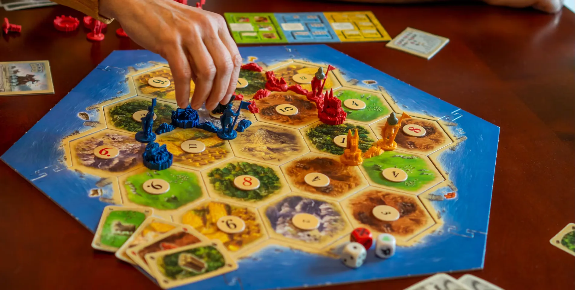 Catan board game at Two Social in Dayton, Ohio